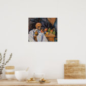 Paul Cezanne - Stilleven met schedel Poster (Keuken)