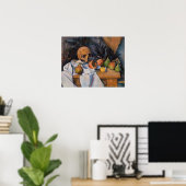 Paul Cezanne - Stilleven met Schedel Poster (Thuiskantoor)