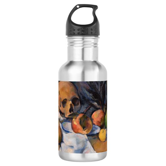 Paul Cezanne - Stilleven met schedel Waterfles (Voorkant)