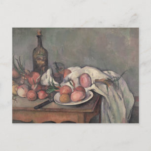 Paul Cezanne   Stilleven met uien, c.1895 Briefkaart