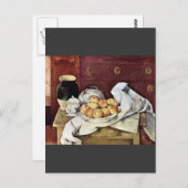 Paul Cezanne - stilstaand leven Briefkaart (Voorkant / Achterkant)