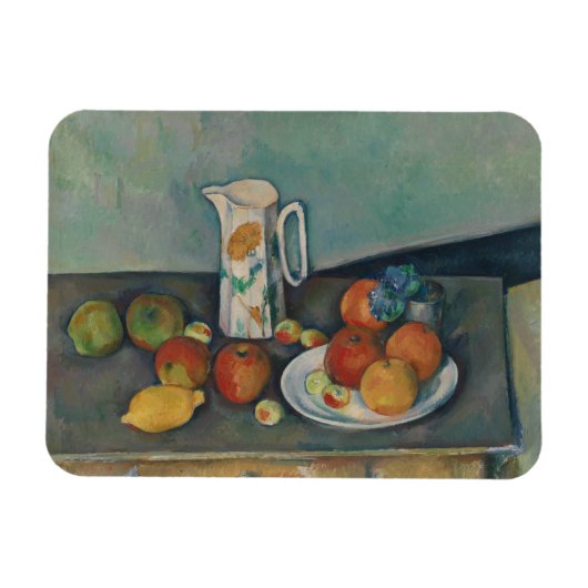 Paul Cezanne - stilstaand leven Magneet (Horizontaal)