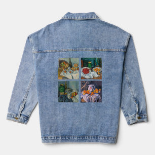 Paul Cezanne - Stilstaande stukken van Lifes Denim Jacket
