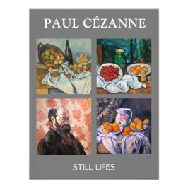 Paul Cezanne - Stilstaande stukken van Lifes Foto Afdruk