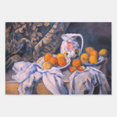 Paul Cezanne - Stilstaande stukken van Lifes Inpakpapier Vel (Voorkant 3)