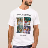 Paul Cezanne - Stilstaande stukken van Lifes T-shirt (Voorkant)