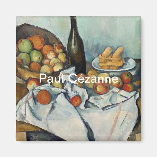 Paul Cézanne The Basket of Apples Magneet (Voorkant)