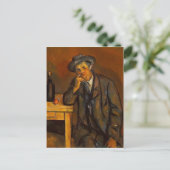 Paul Cezanne- The Drinker Briefkaart (Staand voorkant)