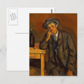 Paul Cezanne- The Drinker Briefkaart (Voorkant / Achterkant)