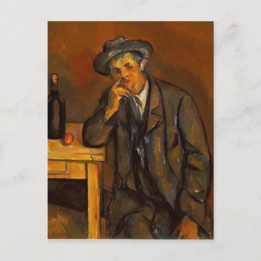 Paul Cezanne- The Drinker Briefkaart (Voorkant)