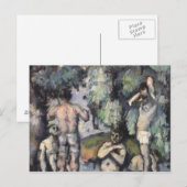 Paul Cezanne | The Five Bathers, c.1875-77 Briefkaart (Voorkant / Achterkant)