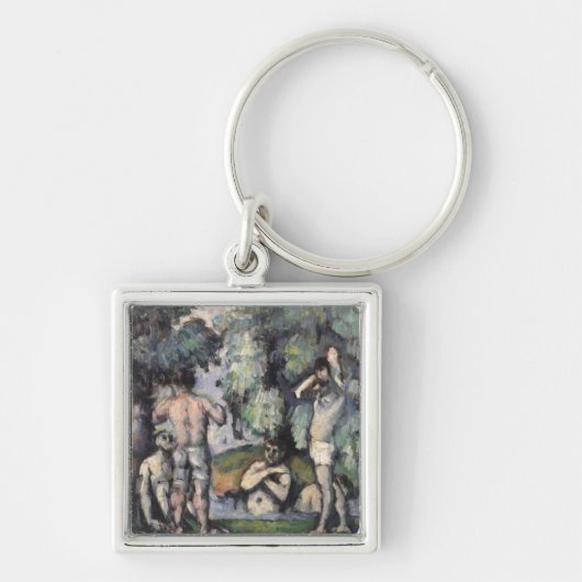 Paul Cezanne | The Five Bathers, c.1875-77 Sleutelhanger (Voorkant)