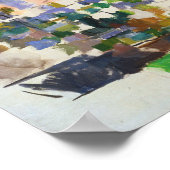 Paul Cezanne - The Garden at Les Lauves Poster (Hoek)