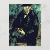 Paul Cezanne | The Gardener Vallier, c.1905 Briefkaart (Voorkant)