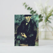 Paul Cezanne | The Gardener Vallier, c.1905 Briefkaart (Staand voorkant)
