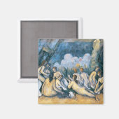 Paul Cezanne | The Large Bathers, c.1900-05 Magneet (Voorkant / Achterkant)
