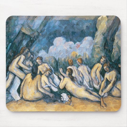 Paul Cezanne | The Large Bathers, c.1900-05 Muismat (Voorkant)