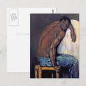 Paul Cezanne - The Negro Scipio Fine Art Painting Briefkaart (Voorkant / Achterkant)