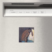 Paul Cezanne - The Negro Scipio Fine Art Painting Magneet (Insitu (Vaatwasser))