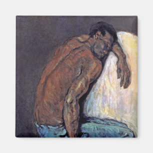 Paul Cezanne - The Negro Scipio Fine Art Painting Magneet