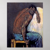 Paul Cezanne - The Negro Scipio Fine Art Painting Poster (Voorkant)