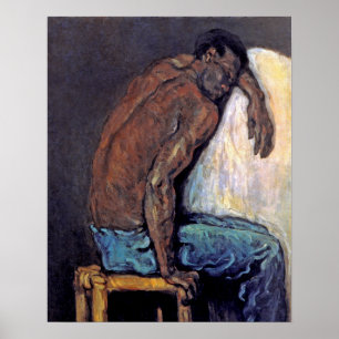 Paul Cezanne - The Negro Scipio Fine Art Painting Poster