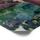 Paul Cezanne The Pool op de Jas de Bouffan Poster (Hoek)