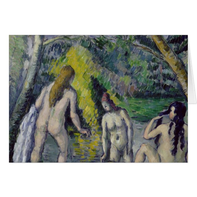 Paul Cezanne | The Three Bathers, c.1879-82 (Voorkant Horizontaal)