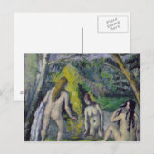 Paul Cezanne | The Three Bathers, c.1879-82 Briefkaart (Voorkant / Achterkant)