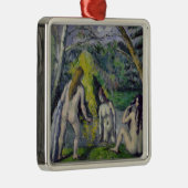 Paul Cezanne | The Three Bathers, c.1879-82 Metalen Ornament (Rechts)