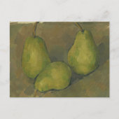 Paul Cezanne - Three Pears Briefkaart (Voorkant)