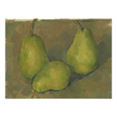 Paul Cezanne - Three Pears Foto Afdruk (Voorkant)