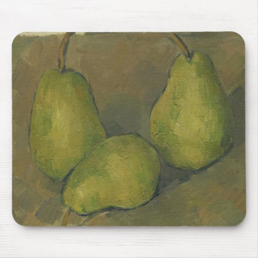 Paul Cezanne - Three Pears Muismat (Voorkant)