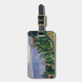 Paul Cezanne | Uitzicht van de berg Marseilleveyre Bagagelabel (Voorkant verticaal)