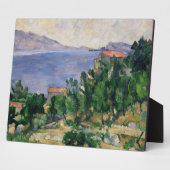 Paul Cezanne | Uitzicht van de berg Marseilleveyre Fotoplaat (Zijkant)