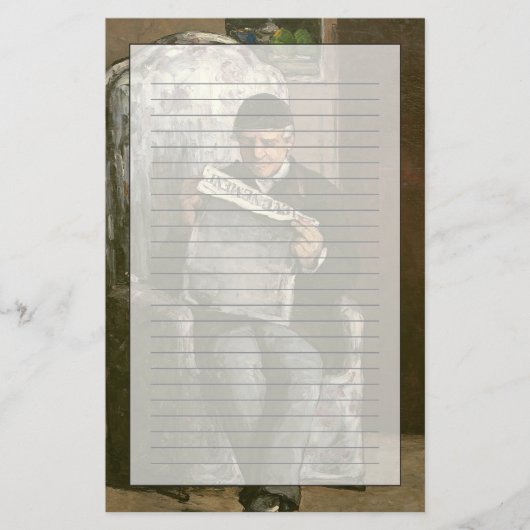 Paul Cezanne | Vader van de kunstenaar, in de lett Briefpapier (Voorkant)