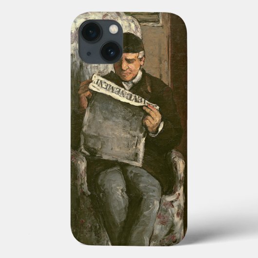 Paul Cezanne | Vader van de kunstenaar, in de lett Case-Mate iPhone Case (Achterkant)