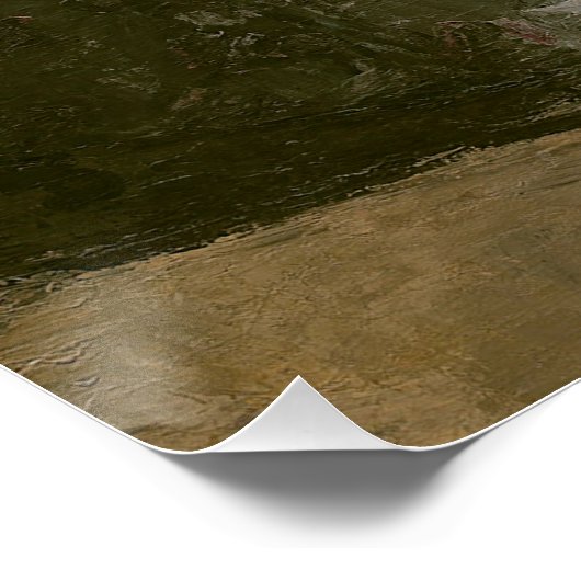 Paul Cezanne | Vader van de kunstenaar, in de lett Poster (Hoek)