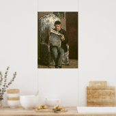 Paul Cezanne | Vader van de kunstenaar, in de lett Poster (Keuken)