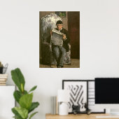 Paul Cezanne | Vader van de kunstenaar, in de lett Poster (Thuiskantoor)