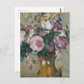  Paul Cezanne Vase of Flowers Briefkaart (Voorkant / Achterkant)