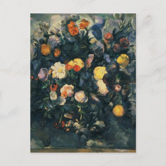 Paul Cezanne | Vase van de bloemen, 19e Briefkaart (Voorkant)