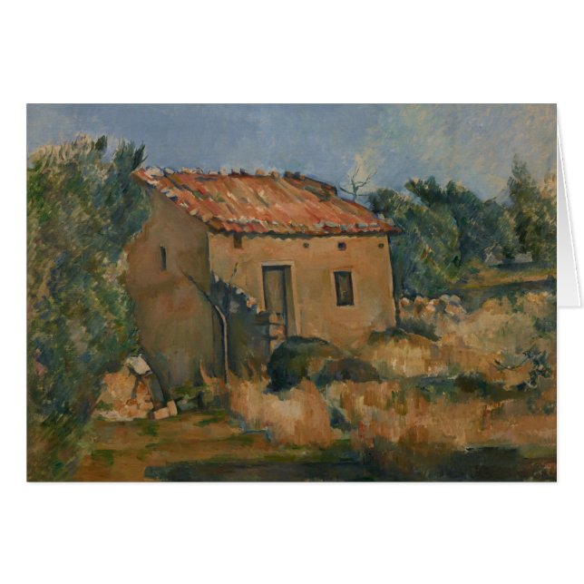 Paul Cezanne - Verlaten Huis (Voorkant Horizontaal)