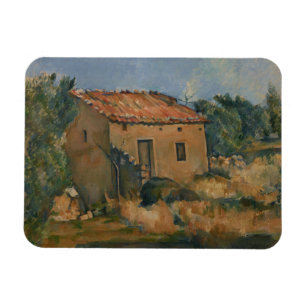 Paul Cezanne - Verlaten Huis Magneet