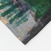 Paul Cezanne - Vier badenden Fleece Deken (Hoek)