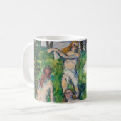 Paul Cezanne - Vier badenden Koffiemok (Voorkant links)