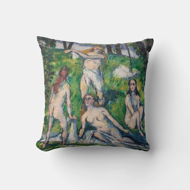 Paul Cezanne - Vier badenden Kussen (Voorkant)