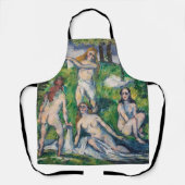 Paul Cezanne - Vier badenden Schort (Voorkant)