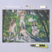 Paul Cezanne - Vier badenden Tissuepapier (Craft)