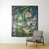 Paul Cezanne - Vier badenden Wandkleed (In situ)